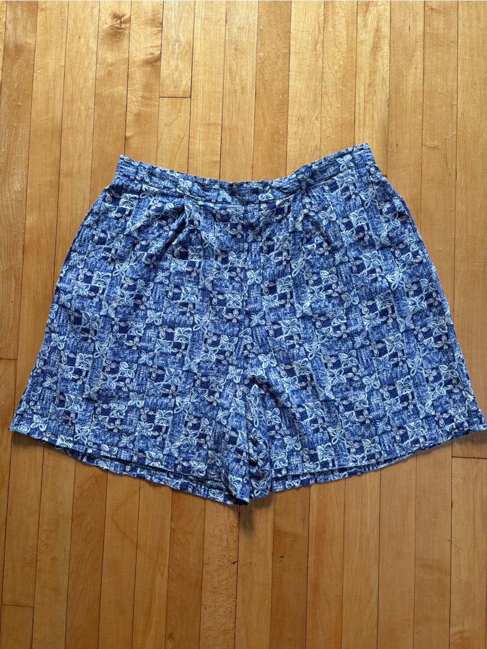 EUC Vintage 1980s Resortwear Floral Shorts by Maggie Lawrence | Women’s Plus XXL